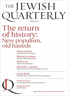 Cover image of The Jewish Quarterly 
